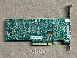 (Lot de 4) Adaptateur réseau QLogic 16GB Dual Port PCI-E HBA QLE2662L avec 2 SFP's