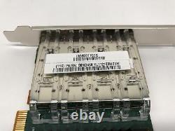 (Lot de 4) IBM 00ND468 Carte adaptateur réseau PCIe3 4 ports 10 Gb VGC