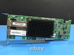 Lot de 8 cartes adaptateur réseau PCIe Lenovo Emulex 00JY823 à 2 ports 10Gb SFP+
