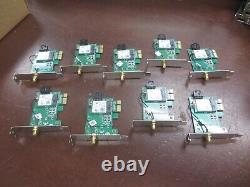 Lot de 9 adaptateurs Wi-Fi PCIe X1 ba7e78 avec carte Mini PCIe 8260NGW