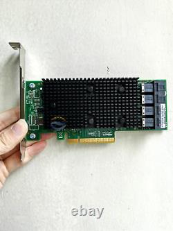 Lsi 9400-16i Sata/sas Nvme 12gbps Contrôleur Pcie Hba 16 Adaptateur De Port Carte Raid