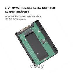 M. 2 Ngff To Desktop Nvme/pci-e Ssd Convertisseur Express Adapter Card F/ Pc De Bureau
