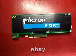 Micron Realssd Xtremsf1400 P420m Hhhl 1.4tb Pcie Ssd Carte Adaptateur Mtfdgar1t4max