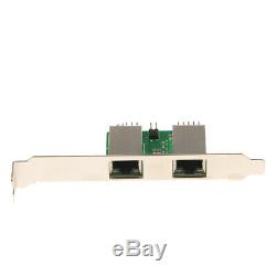 Mini Pcie Réseau Pci-express Gigabit Ethernet Adapter 2 Ports 100 / 1000m Carte