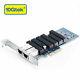 Nic Card Intel X550-t2 10go Ethernet Network Adapter 2x Cuivre Rj45 Port Pcie X4
