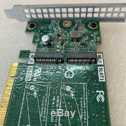 Nouveau Dell Ssd Pcie M. 2 X 2 Solid State Storage Card Adapter 0jv70f Jv70f