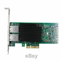 Nouveau Intel X550-t2 Ethernet Réseau Convergé Carte Adaptateur Pci-10 Gigabit 10g E