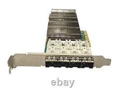 Nouvel adaptateur de serveur PCIe Silicom Quad Port 10GB SFP+ NIC avec profil haut et bas