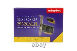 Nouvelle carte SCSI Adaptec 29320ALP-R Ultra320 contrôleur PCIe x1 scellée d'usine