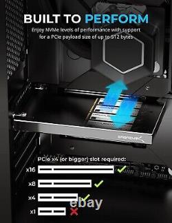 Nouvelle carte adaptateur SABRENT 4-Drive NVMe M.2 SSD vers PCIe 3.0 x4 EC-P3X4