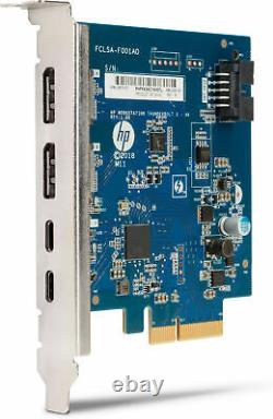 Nouvelle carte d'E/S PCIe 2 ports HP Thunderbolt 3 pour Z8 G4 & Z6 G4 3UU05AA