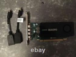 Nvidia Quadro K1200 4 Go Gddr5 Graphic Card Pcie 2.0 X16 Inc 2x Mdp Adaptateur