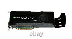 Nvidia Quadro K5000 4 Go Gddr5 Pci-express X16 DVI Dp Gpu Carte Vidéo Avec Poignée