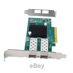 Orico 10 Gigabit Adaptateur Réseau Double Port Pcie Carte Réseau Intel82599 Chip