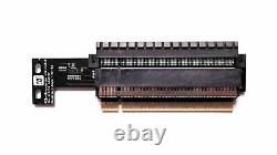 Pcie Bifurcation Riser Card X8x8 Adaptateur Profil Bas Ncase M1 Et D’autres