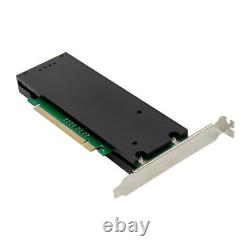 Pcie X16 Asm2824 À 4 Port M. 2 Nvme Ssd Adaptateur Carte D’expansion Mkey Nvme À Pcie