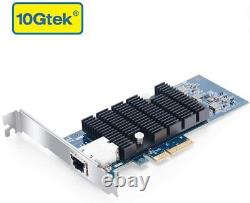 Pour Carte Réseau Converged 10 Gigabit 10g Pci-e Intel X550-t1
