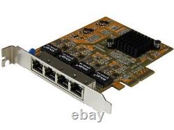 STARTECH ST1000SPEX43 Carte adaptateur réseau Gigabit PCIe 4 ports