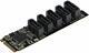Sedna M2 (2280) Pcie M Clé À 5 X Sata 6g Adaptateur Support De Carte. Du Japon
