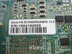 Silicom Pe310g4spi9l-xr 4 Port 10go Pcie Server Adaptateur Card