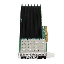 Silicom Pe310g4spi9lb-xr Quad-port 10gb Pci-e 3.0 X8 Serveur Ethernet Adaptateur Sff