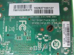 Solarflare S7120 Dual Port 10gbe Pcie Low Profile Carte Adaptateur Sf432-1012