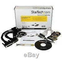 Startech 8 Port Pcie Lp Carte Adaptateur Série