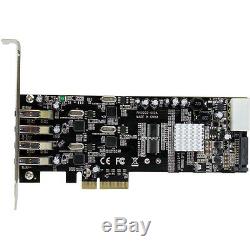 Startech. Com 4 Port Quad Bus Pci Express Pcie Superspeed ​​usb Adapter Card 3.0
