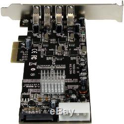 Startech. Com 4 Port Quad Bus Pci Express Pcie Superspeed ​​usb Adapter Card 3.0