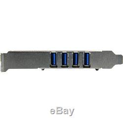 Startech. Com 4 Port Quad Bus Pci Express Pcie Superspeed ​​usb Adapter Card 3.0