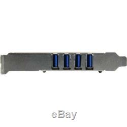 Startech. Com 4 Port Quad Bus Pci Express Pcie Superspeed ​​usb Adapter Card 3.0