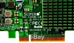 Supermicro Aoc-s3008l-l8i Pci-e 12gbs 8 Ports Sas Raid Card Adapter Lp Support