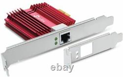 Tp-link 10gbps Adaptateur De Carte Réseau Pcie Avec Le Modèle De Câble Ethernet Cat6a Tx401
