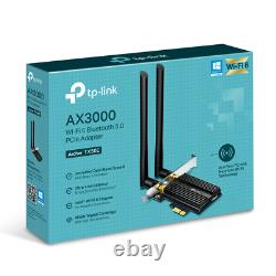 Tp-link Archer Tx50e Ax3000 Pcie Wifi 6 Bluetooth 5.0 Carte D'adaptateur Pci Express