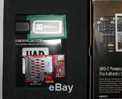 Uad2 Carte Pour Ordinateur Portable Inkl. Expresscard Pcie Adapter Für Pc / 16 Plug-ins