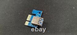 Usb 3.0 Pci-e Express 1x To16x Gpu Extender Riser Card Adaptateur Câble D’alimentation