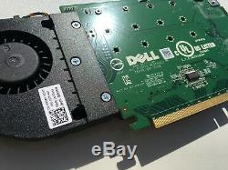 Véritable Oem Dell Ssd Pcie X4 2 M. Solid State Storage Card Adapter 6n9rh 80g5n